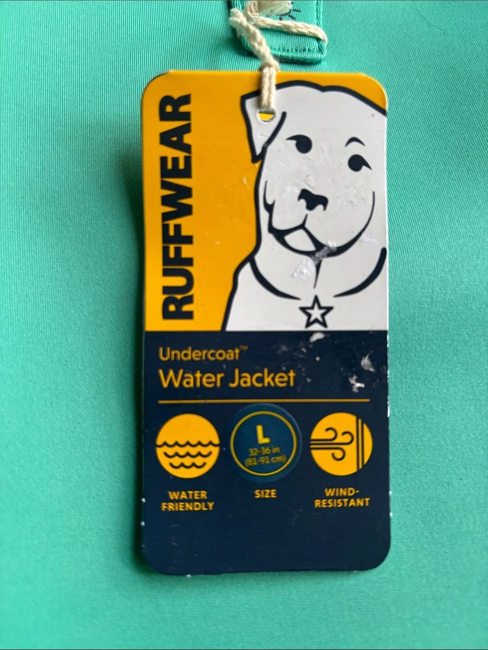RuffWear undercoat water jacket size large